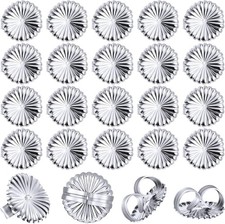 30 Pcs Jumbo Earring Backs Adjustable Earring Lifters for Droopy Ear