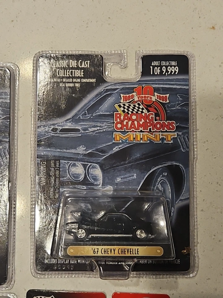 Vintage Racing Champions Mint Lot Of 9 Camaro GTO Cuda Chevelle Superbird - Image 3 of 4