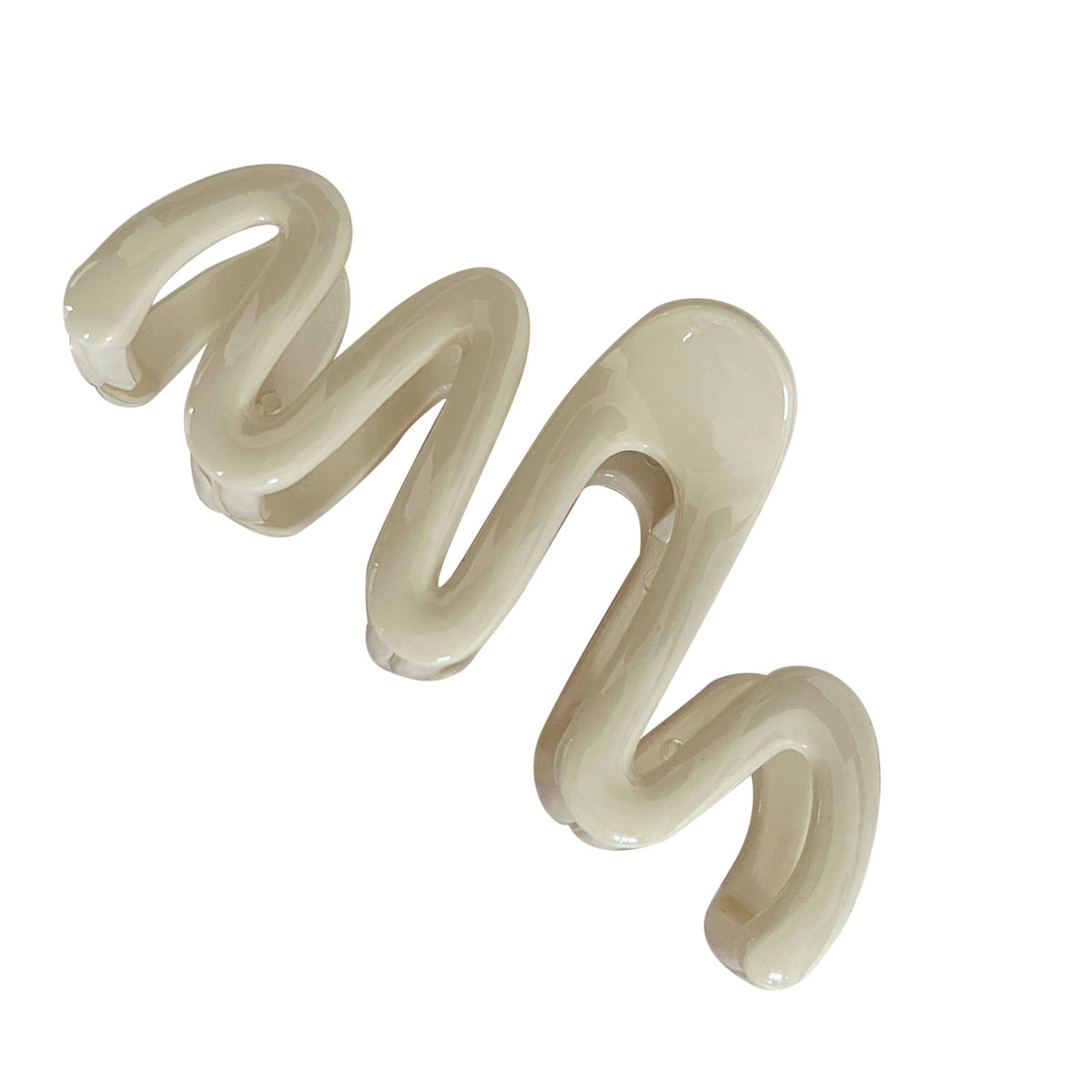 Wavy Hair Clip Wavy Claw Clip Barrettes Strong Hold Hair Jaw Barrettes Acces BAJ