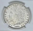 1881-S Morgan Silver Dollar NGC MS62   -  96569