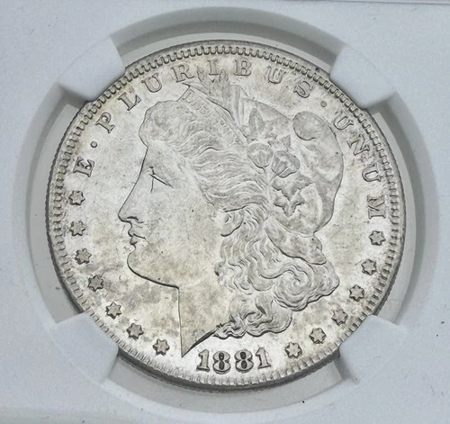 1881-S Morgan Silver Dollar NGC MS62   -  96569
