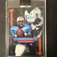 2025 Wild Card Jokers Wild Warren Moon 1/1