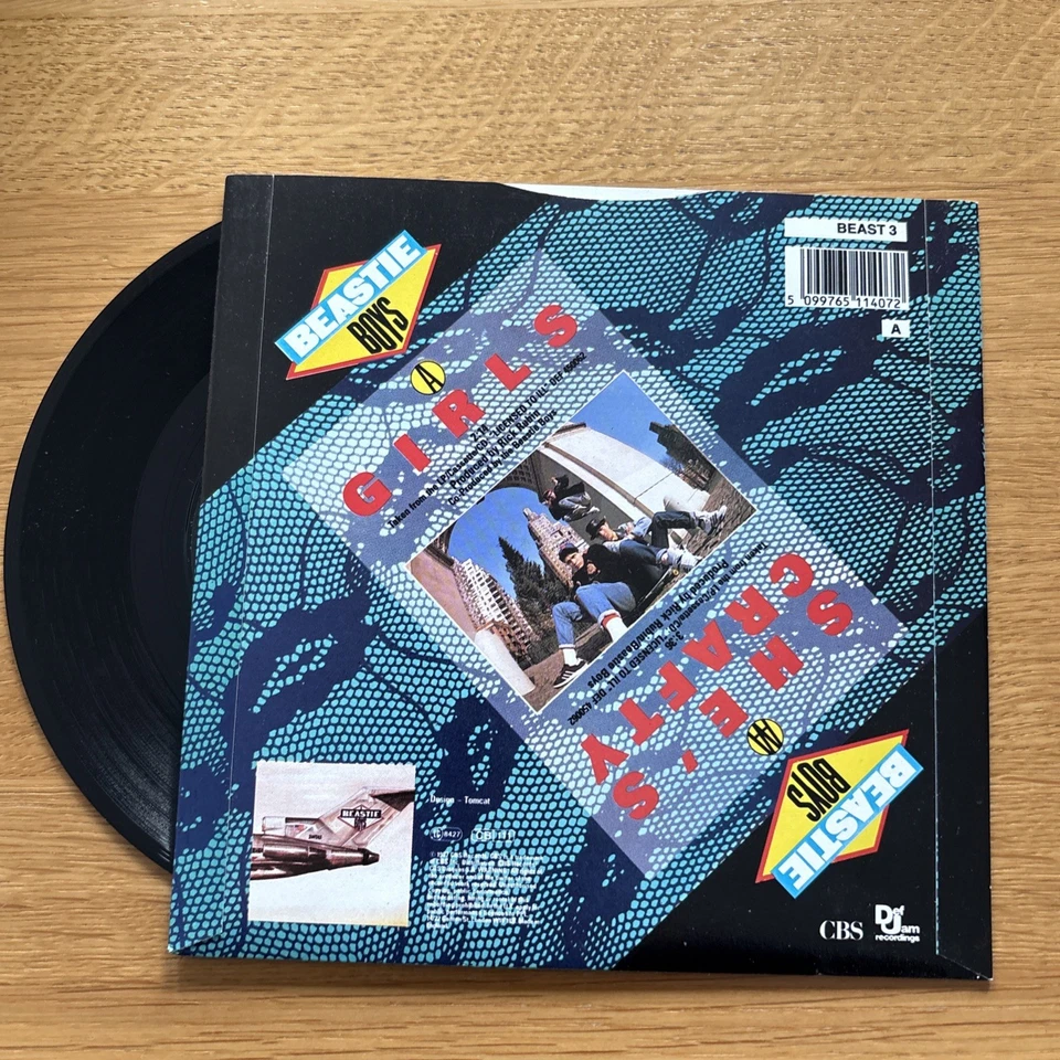 Beastie Boys – Girls / She's Crafty (7”, 1987) - Image 2 of 4