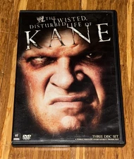 WWE - The Twisted Disturbed Life of Kane (DVD, 2008, 3-Disc Set)-Undertaker.