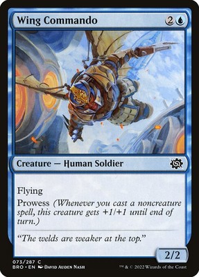 [MTG] Wing Commando (Foil) (073) (BRO) NM