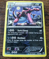 Krookodile 66/108 Dark Explorers Reverse Holo Pokemon Card