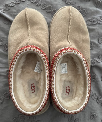 UGG Women's Tasman Slippers Sand Size 8 pre-owned