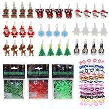 Christmas Jewelry Making Kit - DIY Necklaces, Bracelets  Lanyards - 498 Pc Kit