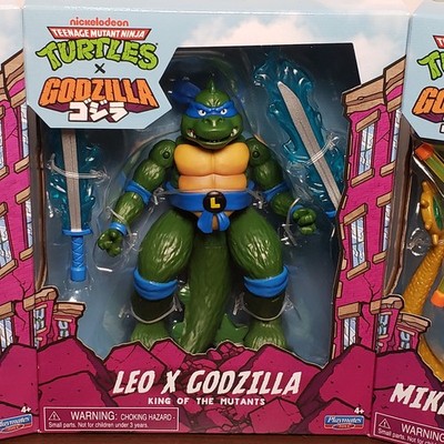 TMNT X Godzilla Leonardo Godzilla - Michelangelo Chidorah
