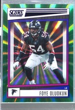 2022 Score Foye Oluokun Spokes /125 #42 Falcons