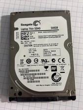 Seagate 500GB 2.5" 7mm Laptop Thin SSHD ST500LM000 Solid State Hybrid Drive