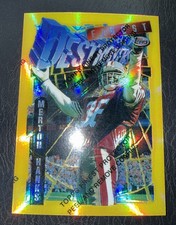 1996 Topps Finest Merton Hanks Gold #8 Unpeeled RARE SP 49ers