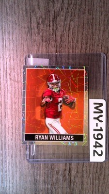 Ryan Williams 2025 Leaf 15 #48B146 '48 Leaf Orange Lazer 4/4