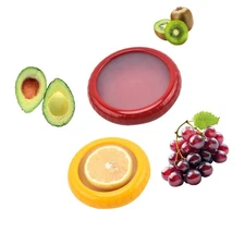 Reusable Fruit and Vegetable Storage Containers Lemon Keeper Tomato Holder Si...