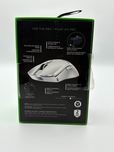 Razer Viper V2 Pro Hyperspeed Wireless Gaming Mouse - White - Photo 4/8