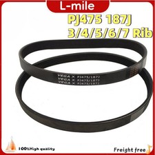 VEGA PJ475 V-Belt 3/4/5/6/7 Ribs Treadmill Motor Belt 187J Rubber Drive Belt NEW
