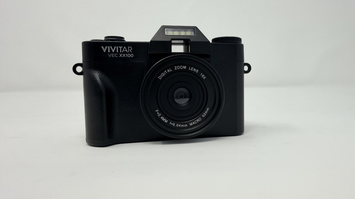Vivitar VEC XX100 4K Wi-Fi Compact Camera 16x Zoom Macro Wide