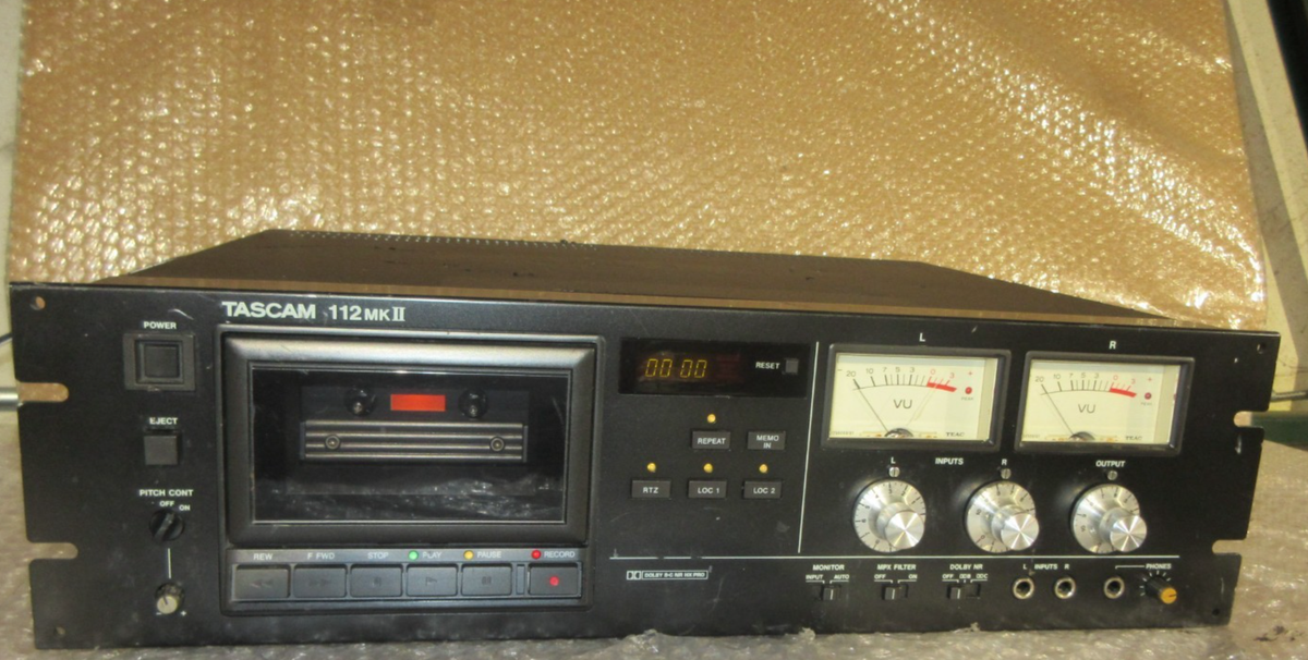 TASCAM 112 MKII Professional Audio Cassette Player for sale online