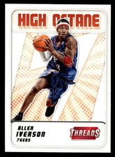 Allen Iverson 2016-17 Panini Threads High Octane #1 Philadelphia 76ers ESE