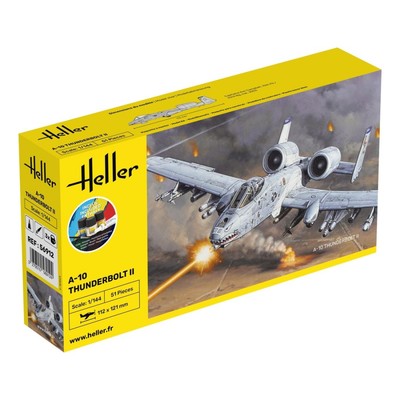 Heller Bausatz 56912 - STARTER KIT A-10 Thunderbolt II  1:144