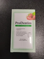 Prodentim Soft Tablets Chewable Probiotic For Gums Teeth 90 Tablets