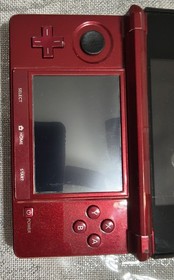 Japanese Nintendo 3ds Red With 6 Games