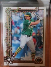 2025 Topps Now Nick Kurtz #306 (RC) Candy Cane Holiday Special
