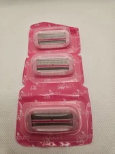 N.O.B. Schick Intuition f.a.b. (Forward and Back) Razor Refill Pack 3 Cartridges