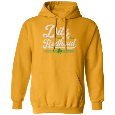 Dibs On The Redhead - Vintage St Patricks Day Funny Unisex Hooded Sweatshirt