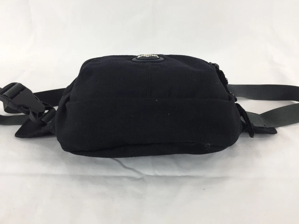 Bolsa de cintura Eagle Creek Fanny preta unissex viagem 3 bolsos pequena ajustável - Imagem 3 de 4