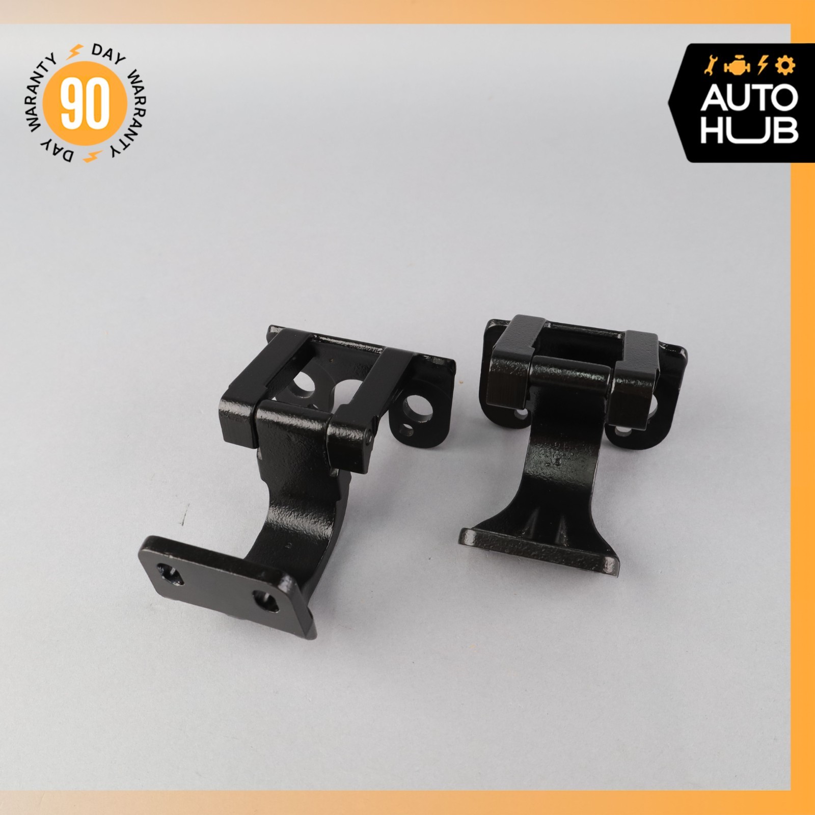 Bentley Continental GTC Right & Left Side Convertible Top Hinge Bracket Set OEM