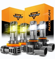 Auxbeam 9012 H11 Led Headlight Fog Light Whiteyellow For Buick Lacrosse 2014-16 Auxbeam 9012 H11 Led Headlight Fog Light Whiteyellow For Buick Lacrosse 2014-16