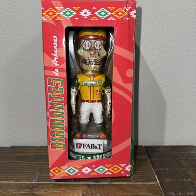 Arkansas Diamantes Sugar Skull Bobblehead 7/13/25 FREE SHIPPING Only 1000 Made!