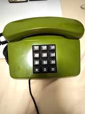 POST FeTAp 751-2 Vintage Festnetztelefon gr&uuml;n mit Tastenwahl