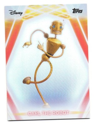 2026 Topps Disney Neon Holo Foil 143 Carl the Robot (Meet the Robinsons)