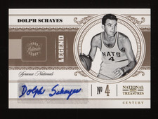 2010-11 Dolph Schayes Panini National Treasures Auto Autograph #40/49 *NICE*