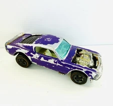 Hot Wheels Redline 1970 Boss Hoss Silver Special Club Car Chrome Mustang Repaint