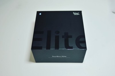 TourBox Elite, open box with case