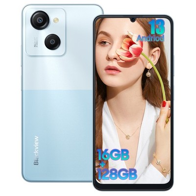 Blackview COLOR 8 4G Smartphone 16GB+128GB 6.7'' Android 13 Dual SIM 6000mAh 50MP