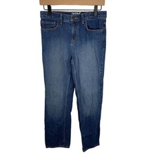 Cat Jack Girls Relaxed Straight Jeans - Size 14 Blue Denim Made in Vietnam