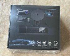 4K Dash Cam Front and Rear,3 Channel Dash Cam for Car with 5G WiFi, 64GB