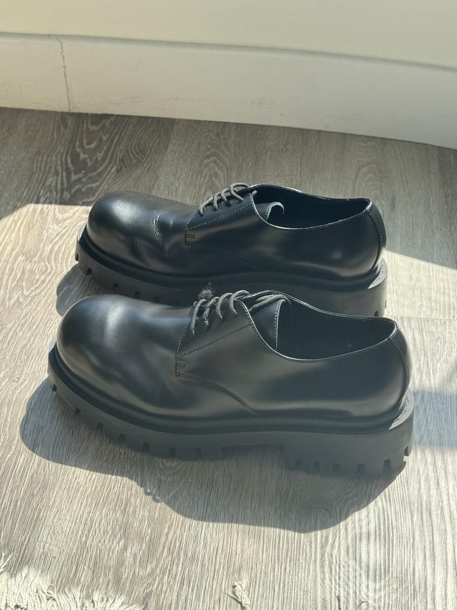 Balenciaga Men's Sergent 20mm Derby Shoes (Only Worn Once) | eBay