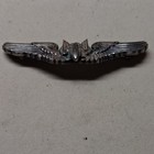 Sterling Silver WWII Military Bomber Pin Vintage Find!! 23 grams 925  — photo 2