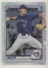 2020 Bowman Draft Chrome Mojo Refractor CJ Van Eyk #BD-93 09lm