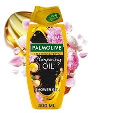 Thermal Spa Pampering Oil Shower Gel 400ml with macadamia oil 95% natural origin 6.75 per litre