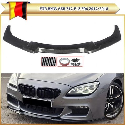 Front Spoiler Lippe Performance Carbon Look Stoßstange für 6er BMW F12 F13 F06