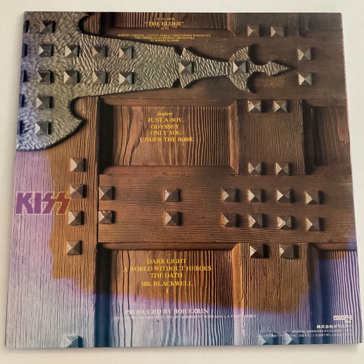 洋楽 Kiss music from THE ELDER Music from 