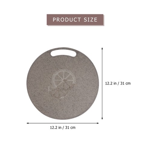 Cutting Boards Circle Rv Sink Cover Round Imitation Marble BPA-free - Picture 11 of 12