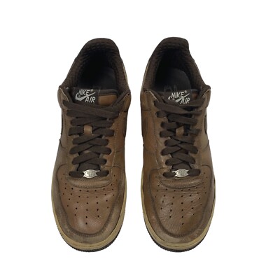 2006 Nike Air Force 1 Premium Bison Brown Size US 8 EU 41 | eBay