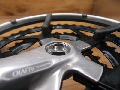 Pedivela Shimano Alivio FC-M4000 40-30-22D 9V Octalink - Bike Plus